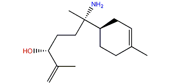 Isoaminobisabolenol B